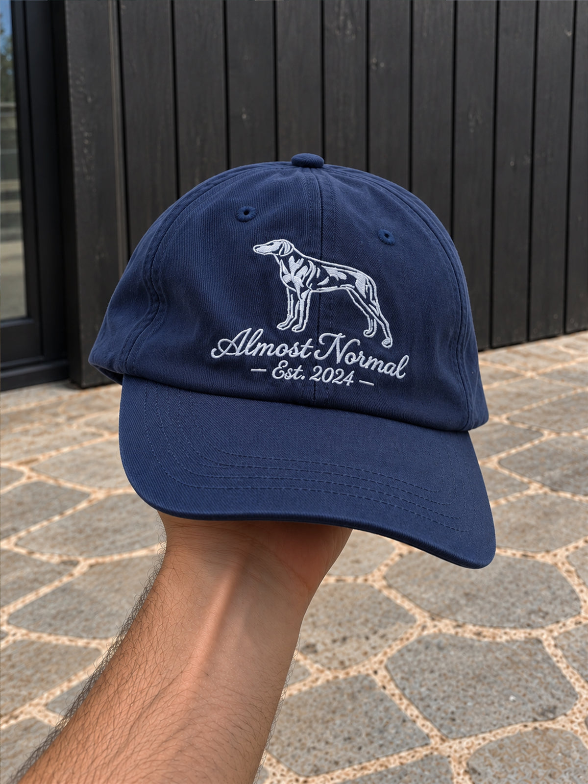Script Hat - Navy