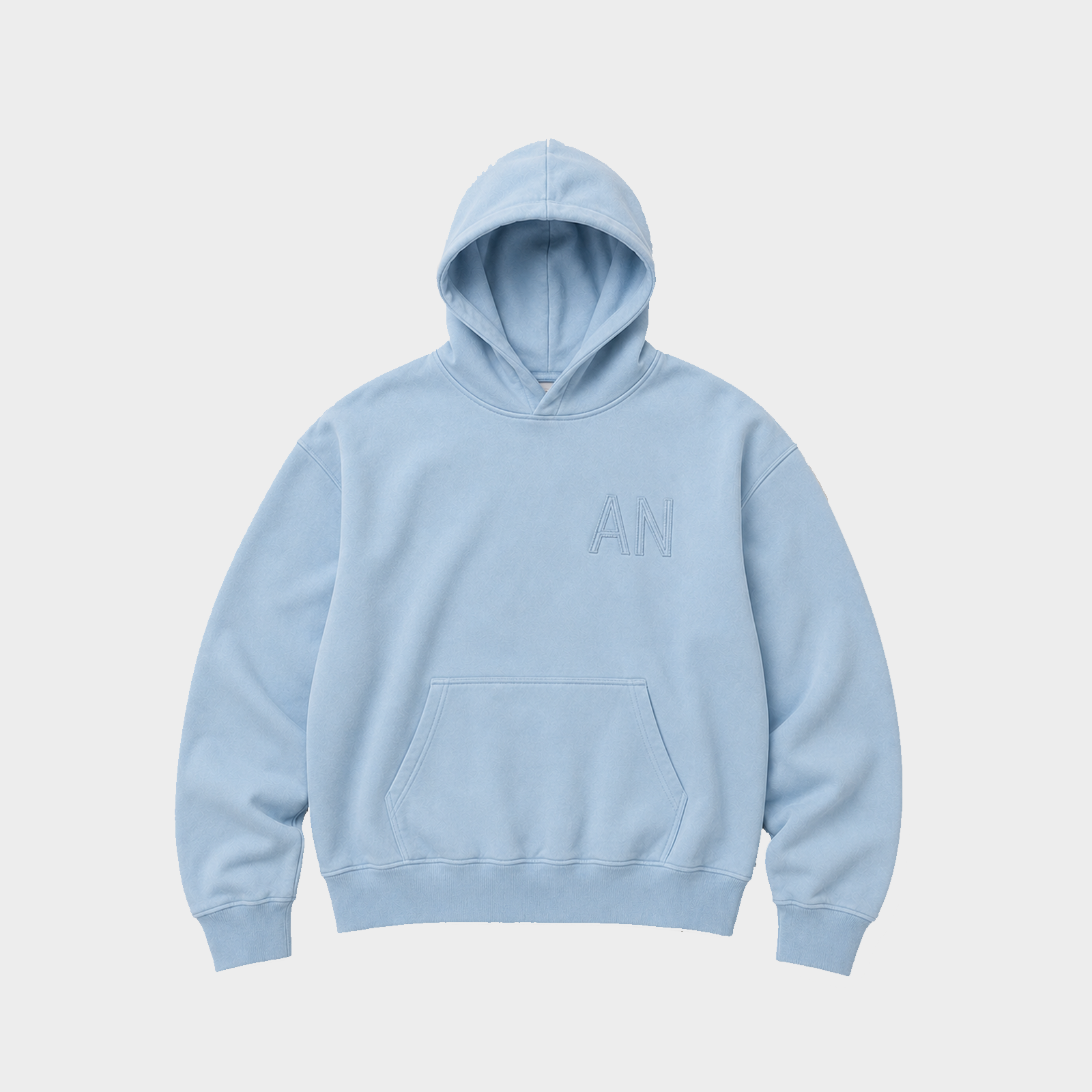 Classic AN Hoodie - Light Blue