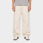 Relaxed Baggy Jeans - Cream