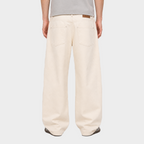 Relaxed Baggy Jeans - Cream