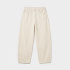 Relaxed Baggy Jeans - Cream