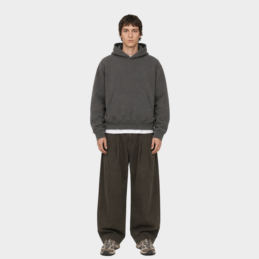 Classic AN Hoodie - Grey