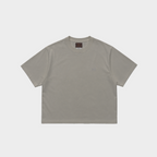 AN Signature Cropped Tee - Grey