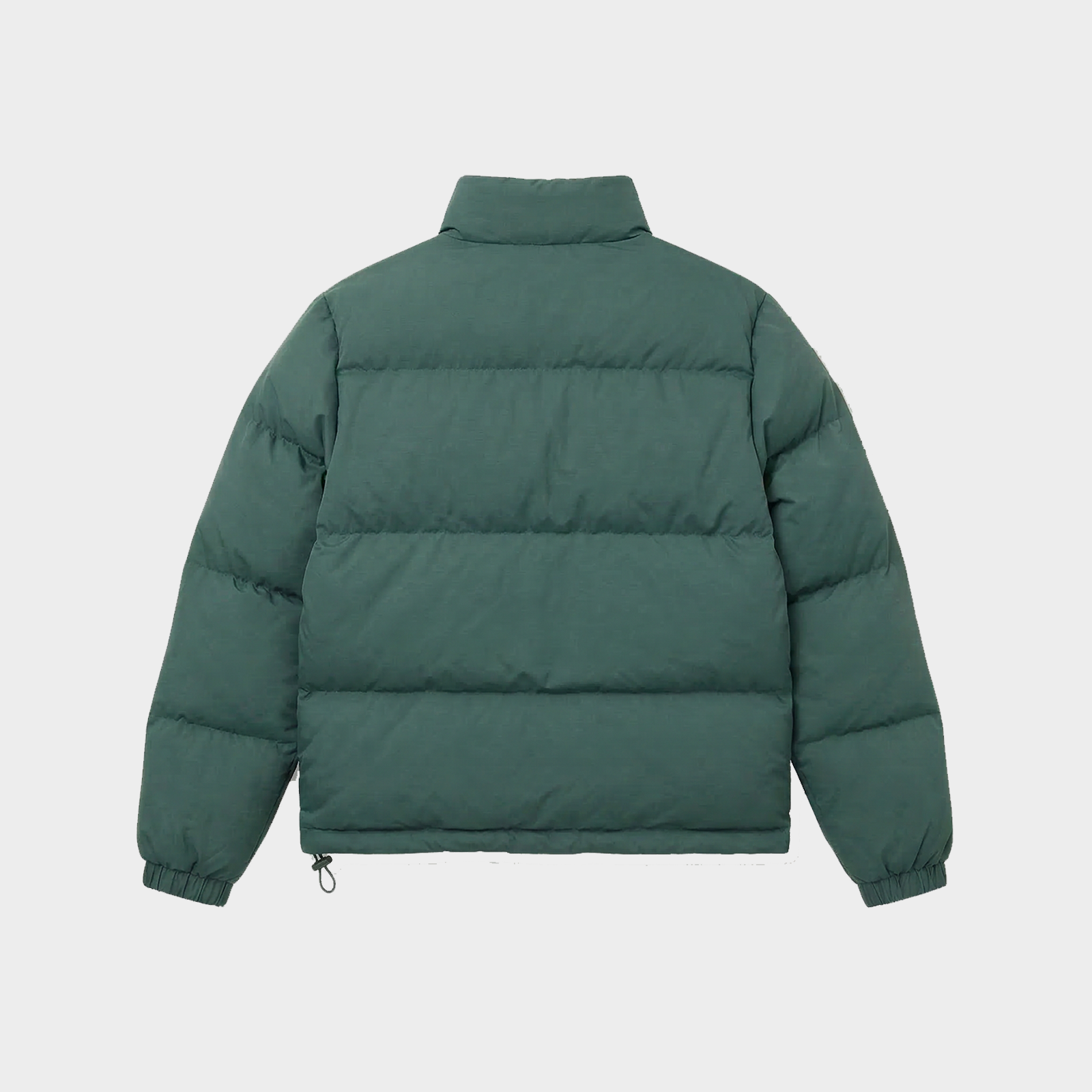 Cropped Puffer - Forrest Green