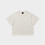 AN Signature Cropped Tee - White
