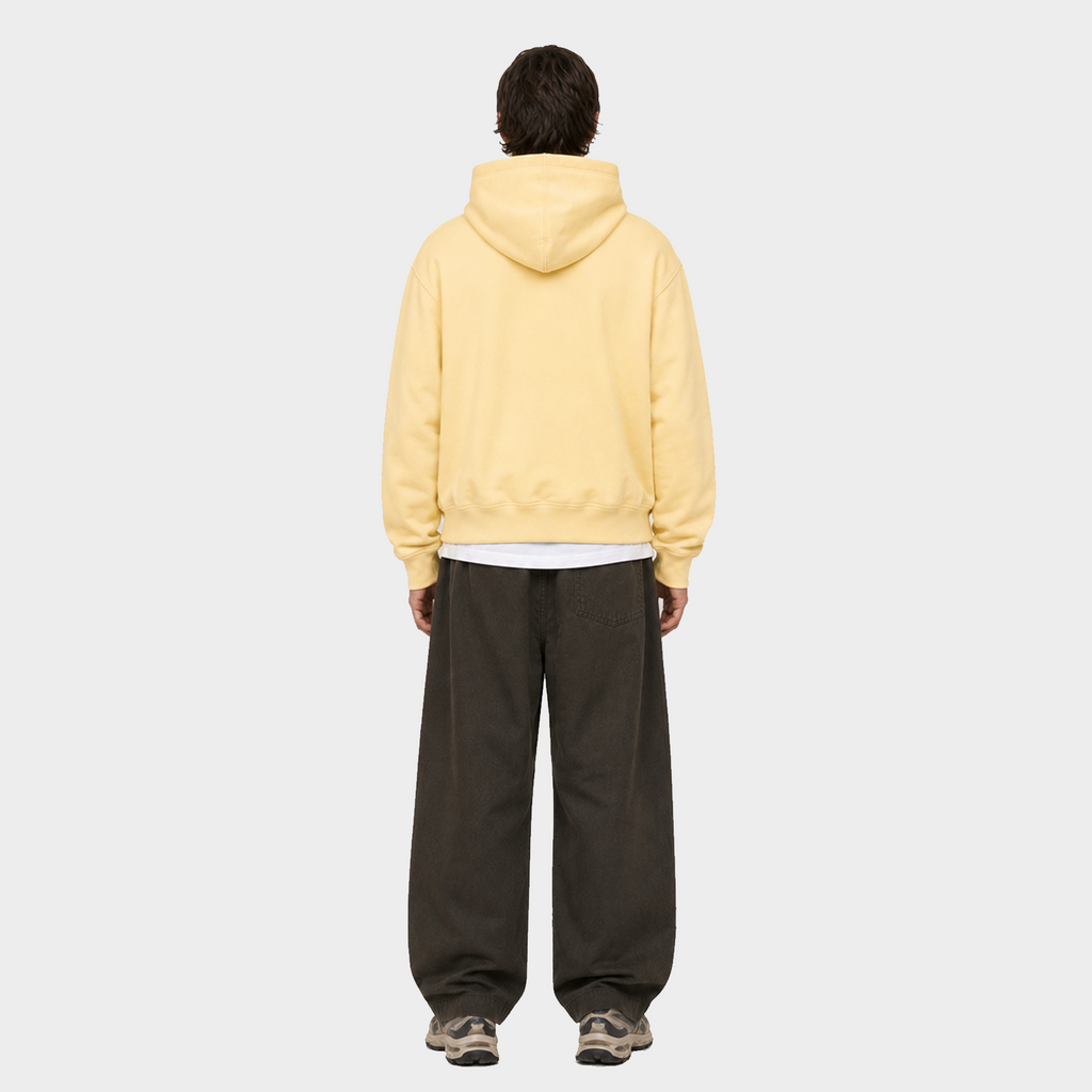Classic AN Hoodie - Pale Lemon